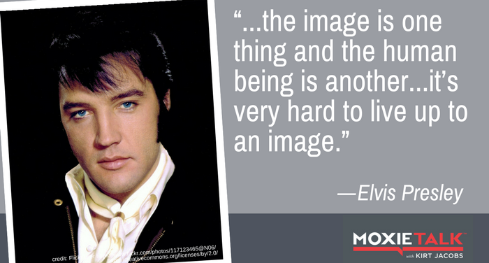 Elvis Presley had King-sized moxie